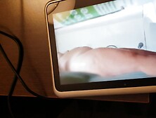 Jerking Off to a Chubby Girl with Small tits and Fat Ass