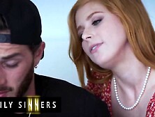FAMILY SINNERS - Redhead mother I'd like to fuck Seduces Her Spouse's Nephew And Gets A Wonderful Smack Of His Schlong