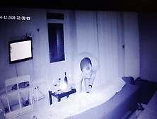 Night-Spy Cam With A Couple..