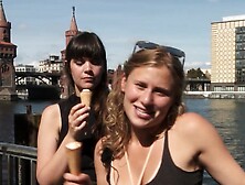 Ersties   Friends Travel To Berlin For Lesbian Fun
