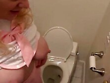 Stepdad Fucks Blonde Stepdaughter In Bathroom And Fills Her With Cum (Erin Electra,  Matthias Christ)