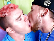 Hot Gay Kissing With Jc & Leo - Jc Dickerson & Leo Blue