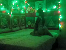 BUSTY STEPMOM ENJOYS A SEXY CHRISTMAS IN HER OWN STYLE