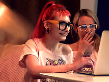 Sexy Blonde Satisfied By The Pro