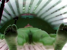 Supermodel In Solarium