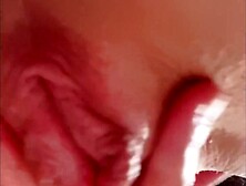 nineteen year old whore squatting over camera playing with creamy twat