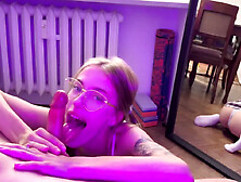 Asked My Friend To Check How I Give A Blowjob