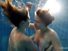 Fem's Underwater Teen Porn