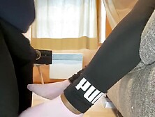Ballbusting sock