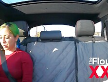 Spanish Barbie fucks her Uber driver preview!! Full movie on