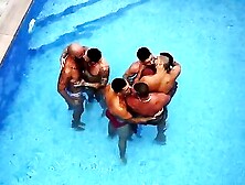 Villa Pool Orgy Part 1