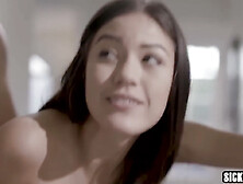 Asian Stepdaughter Teen Having A Little Wet Accident (18+)