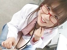 Nana Aoyama - Busty Happy Bukkake Cum Nurse