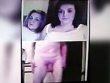 2 horny College girls highly delighted by my hot show (+ sound )