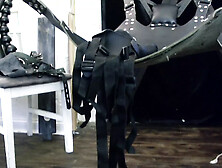 MrsPigHole gets her orgasms before Fisting Pighole and fucking him hard with huge strap-on