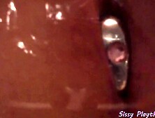 Sissy Maid Sits On Your Face With Cute Pink Gem Plug