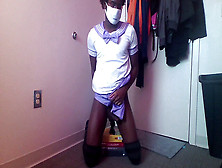 Crossdresser Fucked,  Black Femboy Fucked