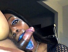 Sasha Lopez Blowing Prick with a whole Lot of Spit