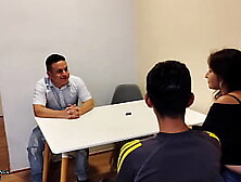 I brought my boyfriend to introduce him to my stepparents out of imagining that my sexually excited stepmother was gonna screw h