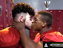 Adrian Hart In Heteroflexible - Angry Straight Alpha Dominates Football Teammate In Locker Room