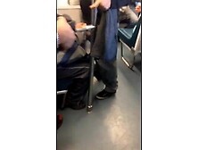 Big-Cock Daddies' Blowjob In Metro: Spy Video