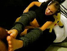 Footjob Amateur