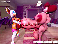 Rouge The Bat Sfm,  Mummy Cum