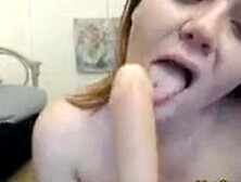 Hot Big Boobs College Girl Has Some Dildo Fun