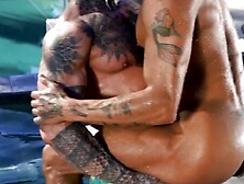 Tattooed Muscle Men Danny Starr And Andre Bedford Bareback Hard