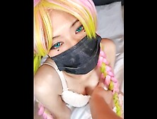 คอสเพลย์ดาบพิฆาตอสูร เสาหลักความรัก Hot Love Hashira - Kanroji Mitsuri