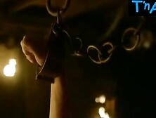 Karen Hassan Breasts Scene in Vikings