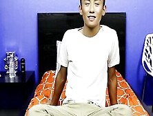 Cute Asian Twink Ty Neiman Splashing Hot Cum On Himself