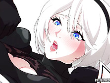 Neir Autonoma Hentai 2B Getting Creampied In Her Tight Anal 2D Animation