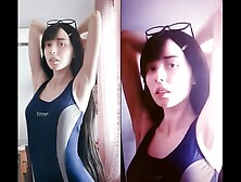 Sayaka Kanamori Cosplayer Kiki Glitter Cum Tribute