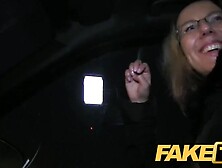 Faketaxi Blond Gets Her Kit Off In Taxi Cab