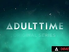 DEVILS T-GIRLS - Breathtaking Breasty Trans Gracie Jane Bangs With Cute Brunette hair Teen Aften Opal