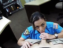 Bangbros - Pawnshop Police Slut Fucked And Facialized In Office