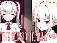 Lilith's Censor Training one [JOI,  quickshot]