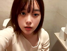 I couldn't masturbate at home, so I was masturbating in the toilet at a family restaurant, and my moans were heard by the person