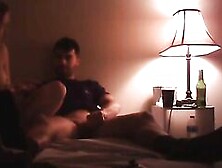 Topless sister jerks me off while watching Netflix