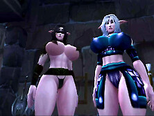 Night Elf Bimbos Want You To Cum