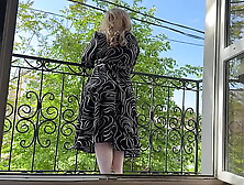 Stepson hugged stepmom and pounded her in the bum