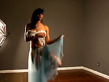 Model Shanaya in sexy transparent dress