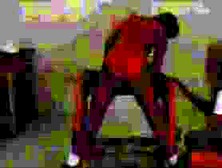 Ass-Spanking Clip With A Cutie