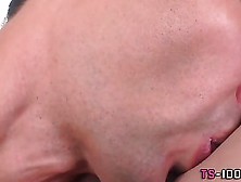 Tranny Whore Gets Cumshot