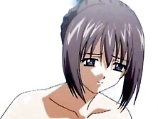 Cute anime girls are sharing hard cock in Hentai threesome