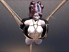 Cryptofantasy Slut Gets Tied Up In A BDSM Hotel