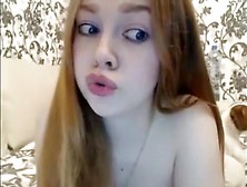 Teen Redhead Solo Deepthroat