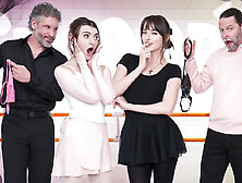 Teens Wants To Be Strippers - Julia James And Lana Smalls (18+)