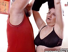 German old Granny and Grandpa are real vulgar